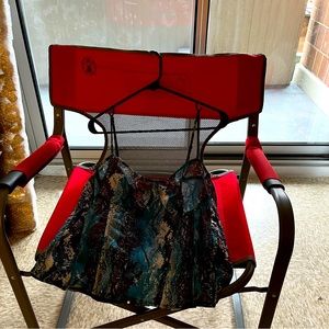 Snake skin print corset